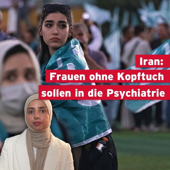 Frauen mit Kopftuch sollen in Iran in die Psychiatrie