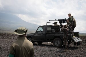 Private europäische Militärausbilder helfen Kongos Armee im Kampf gegen Rebellen