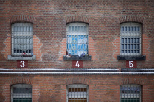 Fenster eines Gefängnisses