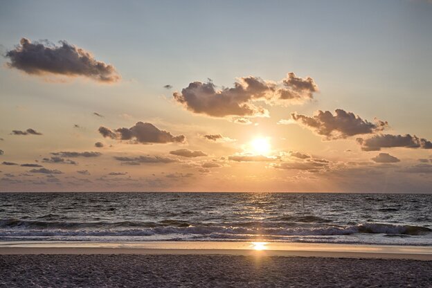 Sonnenuntergang am Meer