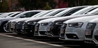 Autos der Marke Audi