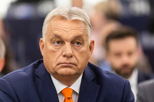 Viktor Orban schaut dumm drein