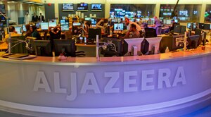 Newsroom des katarischen Senders Al-Jazeera