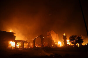 Waldbrand bei LA