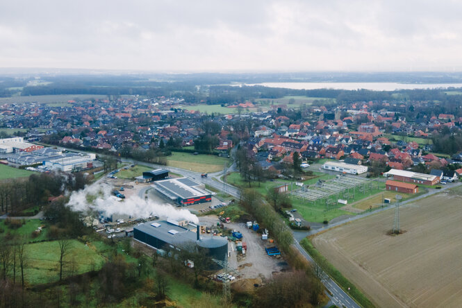 Blick über Alfhausen.