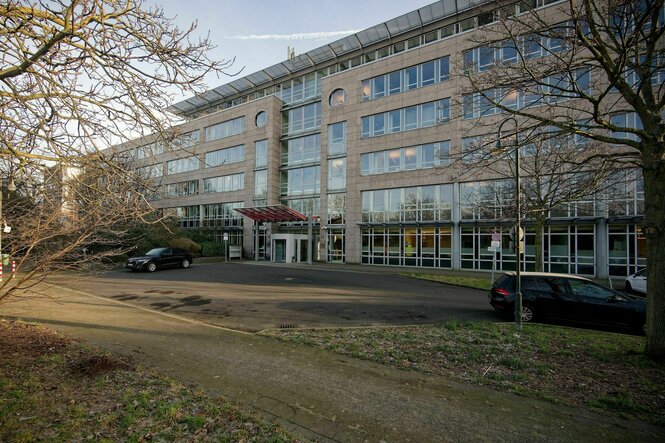 Ein Blick auf das Gebäude des Bau- und Liegenschaftsbetrieb NRW BLB