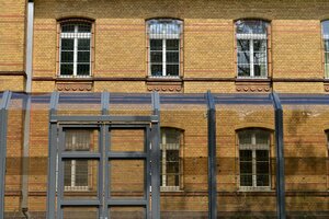 Außenansicht Fassade Gebäude Karl-Bonhoeffer-Nervenklinik Reinickendorf