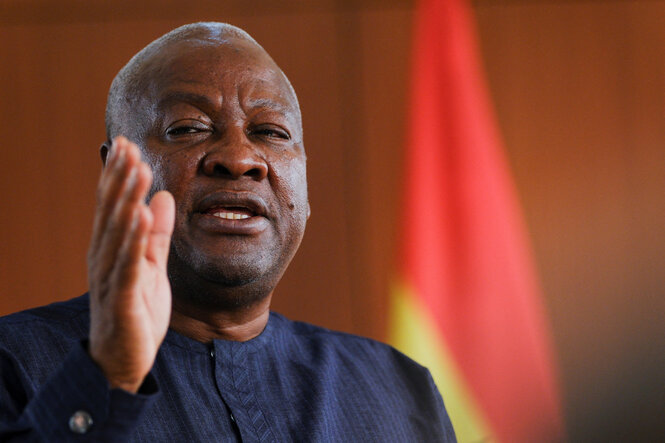 Ghanas Präsident John Dramani Mahama