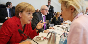 Angela Merkel und Ursula von der Leyen
