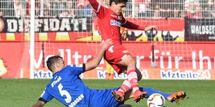 Union Berlin gegen Paderborn