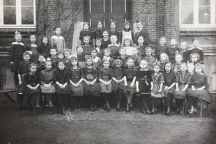 Historisches Klassenfoto