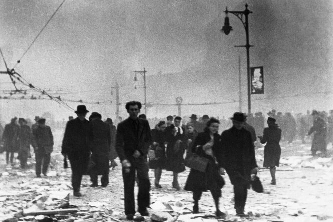 Das Quartier am Anhalter Bahnhof nach dem 3. Februar 1945