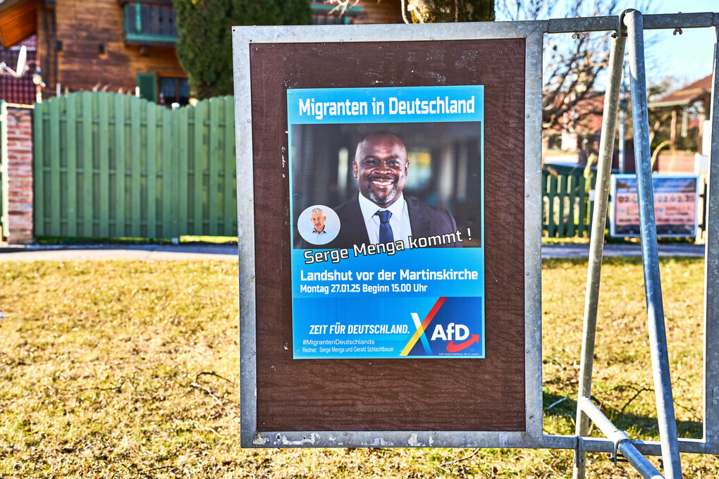 Ein Wahlplakat der AfD ( Alternative für Deutschland )