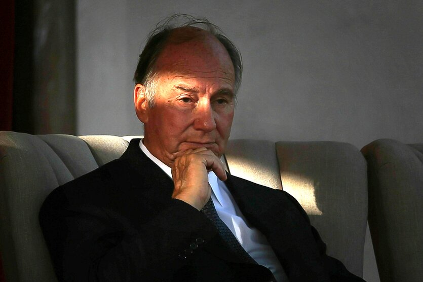 Aga Khan nachdenklich