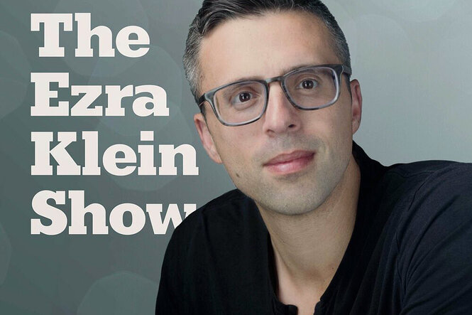 Bild Ezra Klein mit Schriftzug