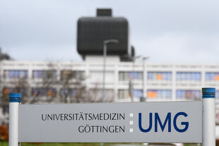 Blick auf das Gebäude der Universitätsmedizin Göttingen