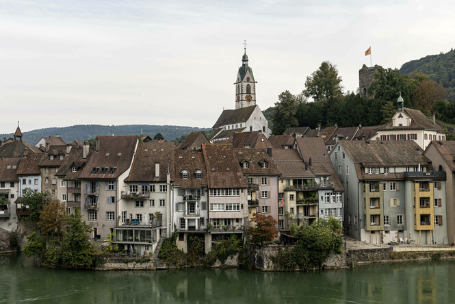 Blick auf die Stadt Laufenburg