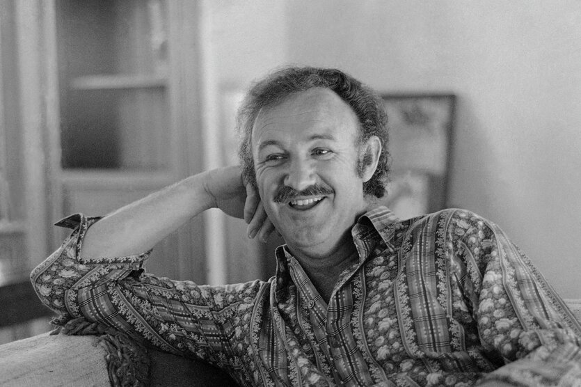 Altes SW-Foto von Gene Hackman.