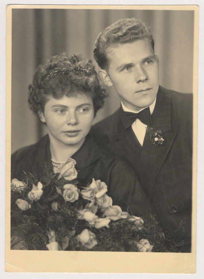 Hochzeitsfoto von Rosemarie Knoll