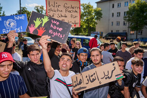 Protestveranstaltung in Berlin