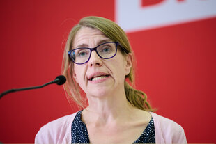 Noch-Linke-Landeschefin Franziska Brychcy