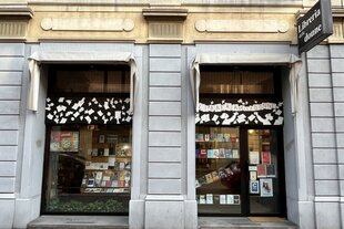 Außenansicht der "Libreria delle donne" in Mailand