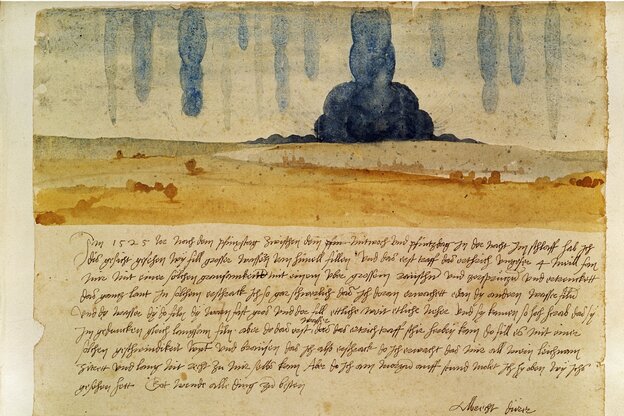 Eine Aquarellzeichnung von Albrecht Dürer