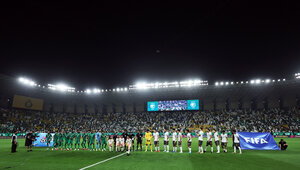 Ein Stadion in Saudi-Arabien