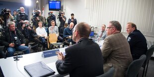 Pressekonferenz der Polizei