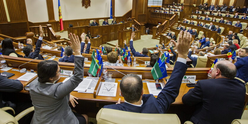 Parlament der Republik Moldau.