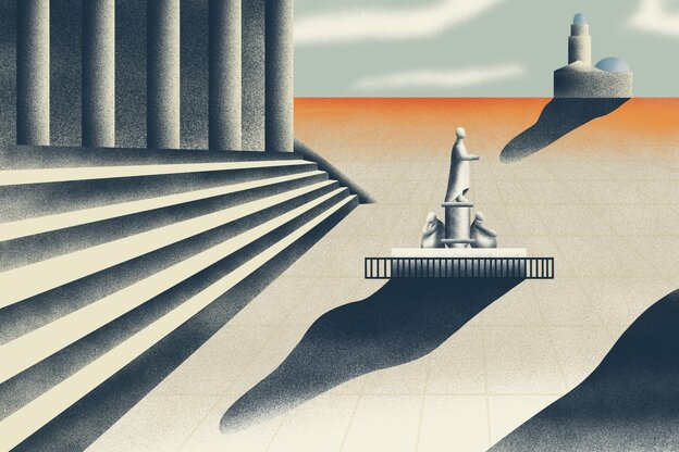 Illustration des Berliner Gendarmenmarkts