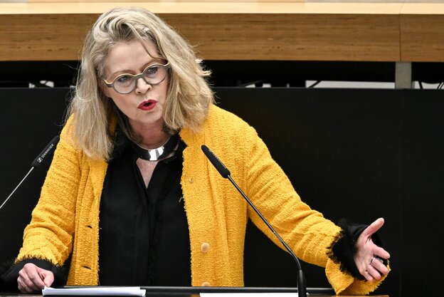 Das Foto zeigt Berlins Verkehrssenatorin Ute Bonde (CDU).