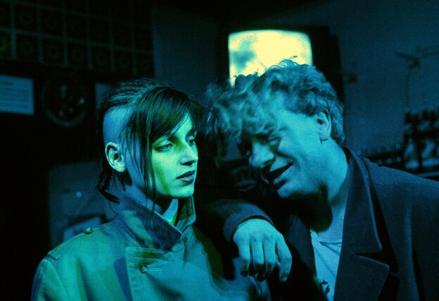 Die Schauspieler Christiane F. und FM Einheit im Film 