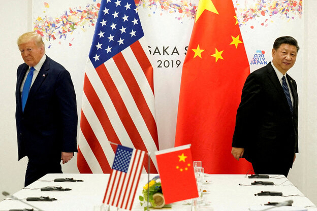 Trump und Xi Jinping 2019