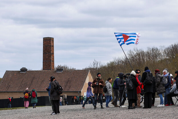 Ansicht des KZ-Buchenwald.