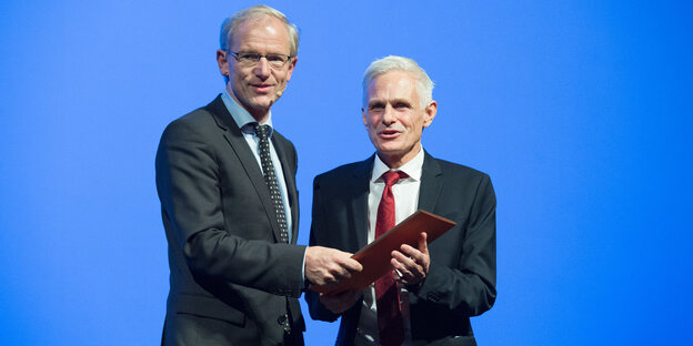 Rainald Goetz erhält den Georg-Büchner-Preis.