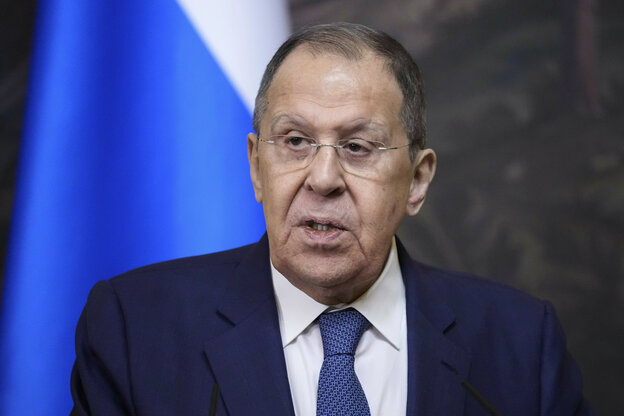 Der russische Außenminister Sergej Lawrow