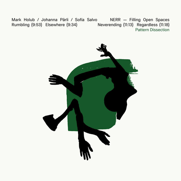 Albumcover Mark Holub / Johanna Pärli / Sofía Salvo: „NERR – Filling Open Spaces (Pattern Dissection)“