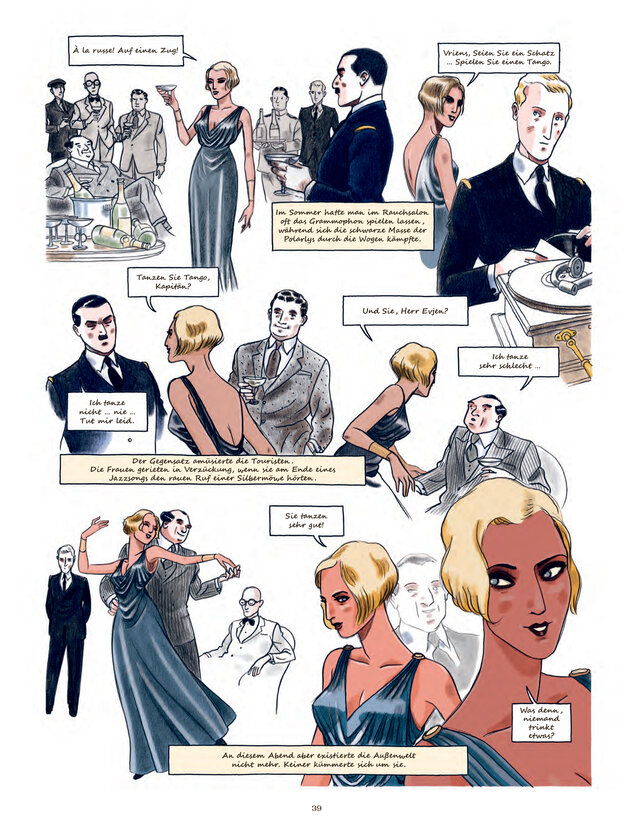 Eine Seite aus dem Comic