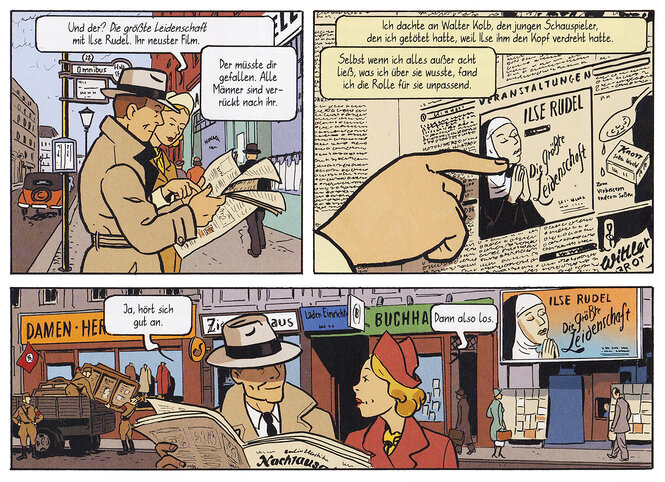 Eine Seite aus dem Comic