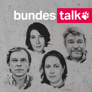Köpfe von Stefan Reinecke, Inna Hartwich, Bernd Pickert und Barbara Oertel