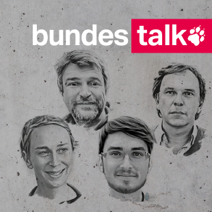 Köpfe von Doris Akrap, Bernd Pickert, Konrad Litschko, Stefan Reinecke