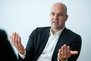 DIW-Präsident Marcel Fratzscher bei einem Interview.