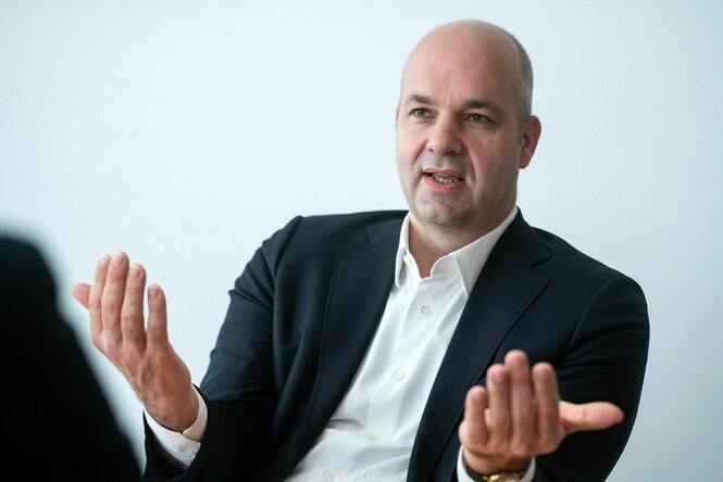 DIW-Präsident Marcel Fratzscher bei einem Interview.