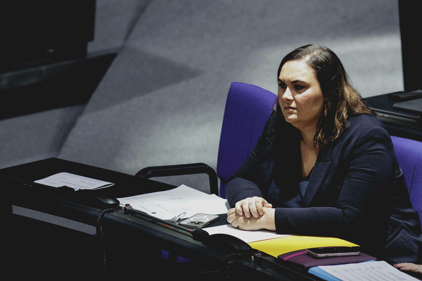 Isabel Cademartori im Bundestag.