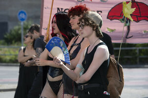 Demo von Sexarbeiterinnen