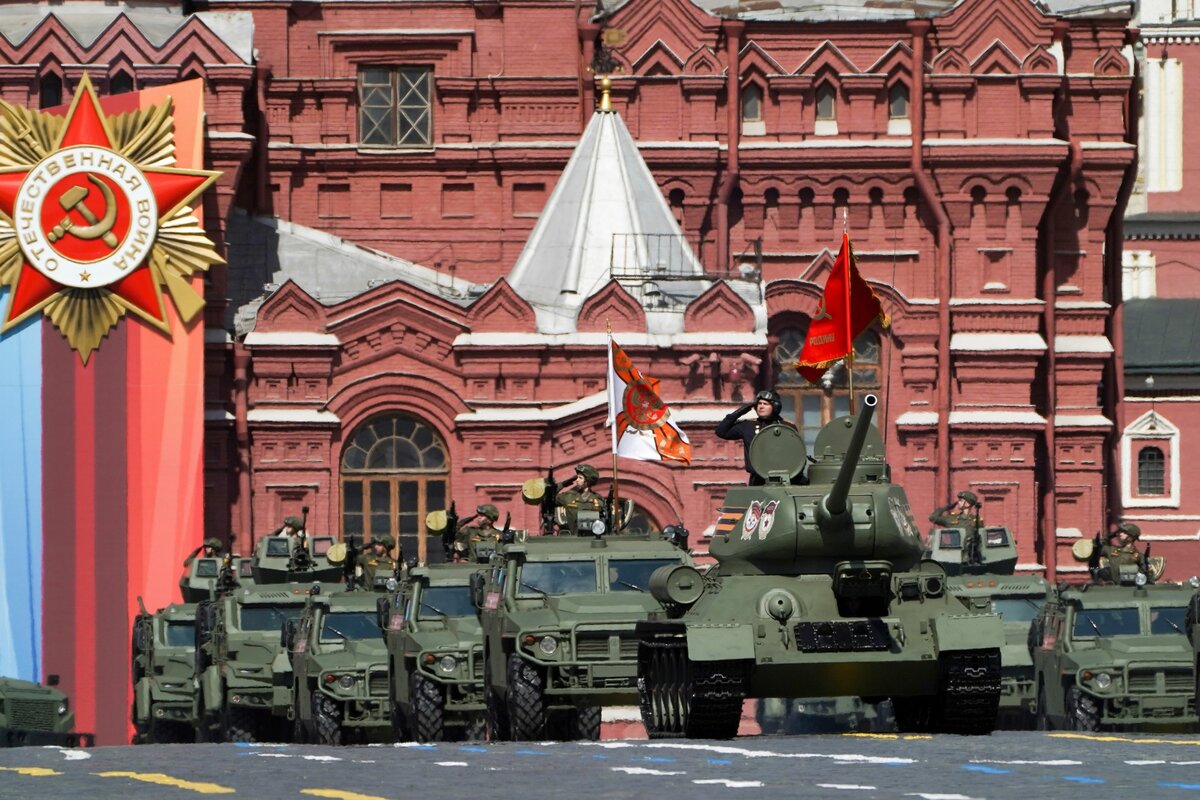 Russland feiert den 9. Mai: Kleine Party bei Putin