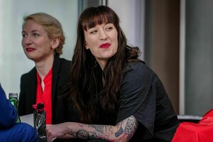 Ines Schwerdtner und Heidi Reichinnek