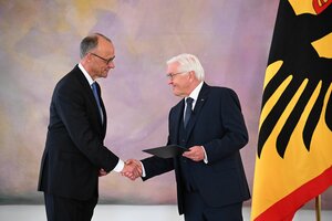 Friedrich Merz und Frank Walter Steinmeier