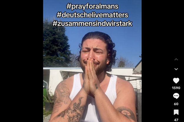 Screenshot der TikTok-Seite von Nemoelsharif